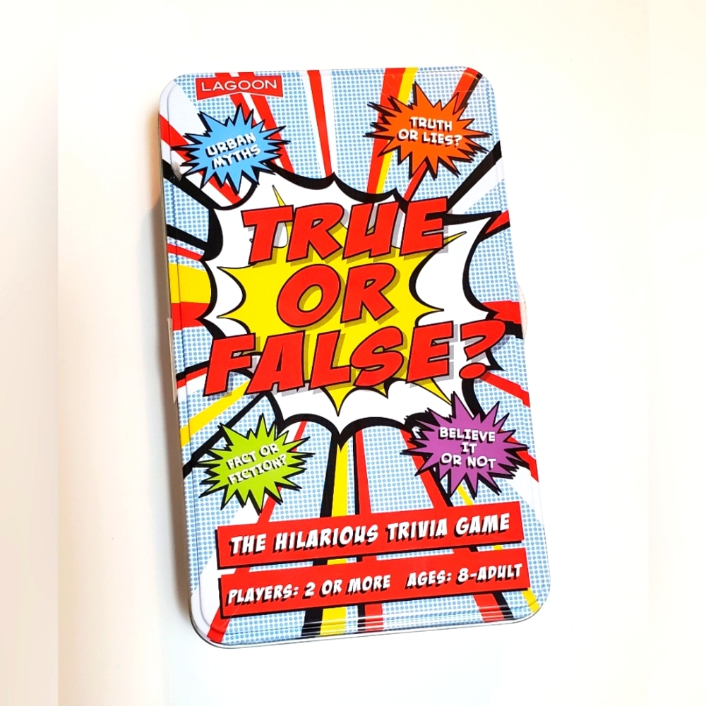 True Or False Hilarious Trivia Game